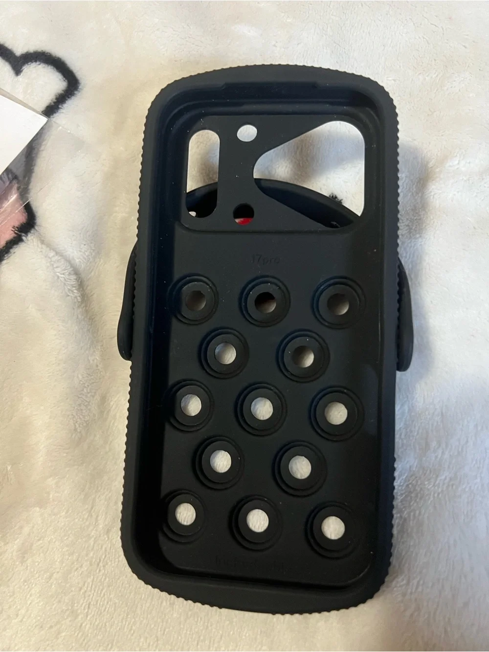 iPhone 17pro Silicone Phone Case with Hand Strap